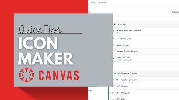 Quick Tips: Canvas Icon Maker