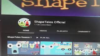 Thank You, Shapetales, For Subscribing To My Channel!