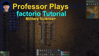 factorio Tutorial ep5 Military Science+