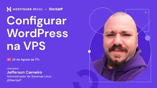 ? Configurar WordPress na VPS (AO VIVO)