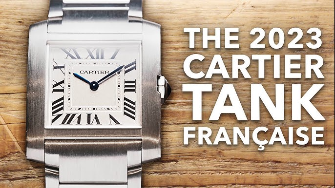 Cartier Tank franaise Oro 18 K - Watch Rapport