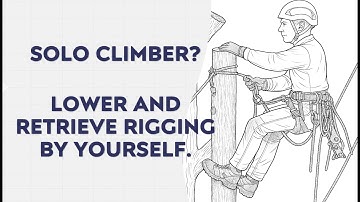 HOW TO | SOLO Rigging - No Groundman? Lowering Limbs By Yourself & Retrieve Your Rigging MUST KNOW
