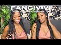Most Realistic Full Lace box braided wig ever! Ft. FANCIVIVI| TANAANIA