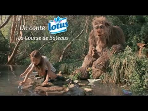 Papier toilette humide Lotus - La Course de Bateaux - YouTube