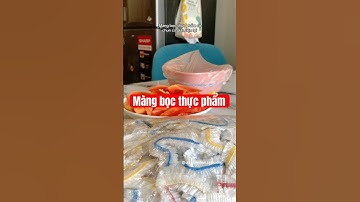 Màng bọc thực phẩm có chun co giãn tiện lợi dễ dàng sử dụng #dungcunhabep
