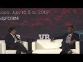 Fireside chat with swami sivasubramanian  rajeev chand  mainstage  vb transform 2019