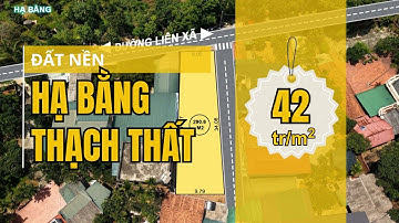 Đất nền Hạ Bằng Thạch Thất Hòa Lạc