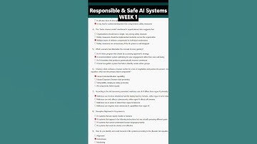 NPTEL Responsible & Safe AI Systems Week 1 Assignment Answers | July–Dec 2025 | NOC25-CS118