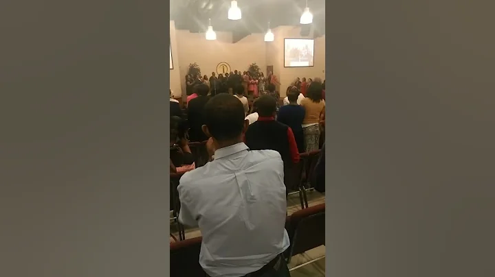 Joi Perry singing with Boulden Memorial Cogic