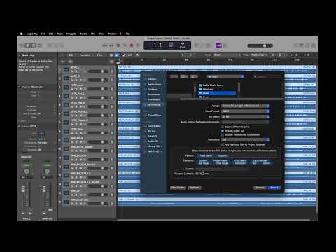 Export Individual Tracks in Logic Pro - Easy Mixing