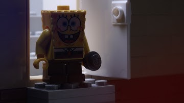 I cannot let you escape squidward. - Lego Spongebob
