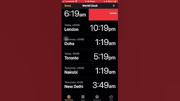 EDIT WORLD CLOCK WIDGETS IN IPHONE #widgets #iphonetricks