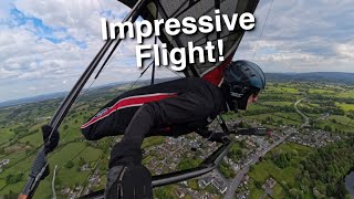 WINNING A HANGGLIDING RACE - WALES 2025