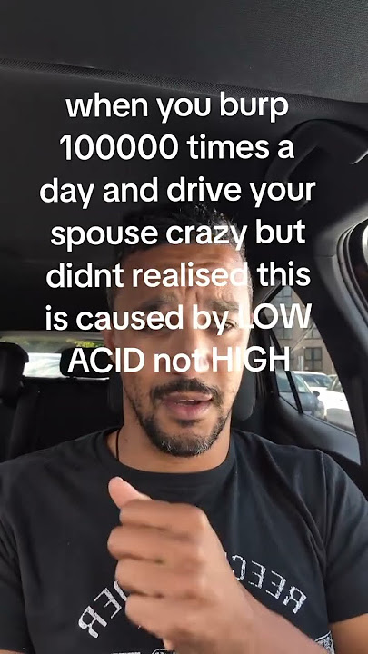 burping...is a sign of low acid levels #omeprazol #pylopurge #helicobacterpylori #yeastpurge #gerd