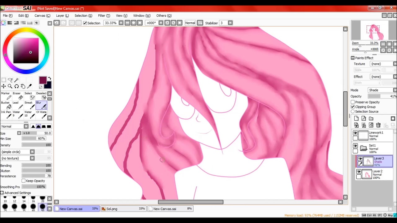 Speedpaint || New Style || Oc - YouTube