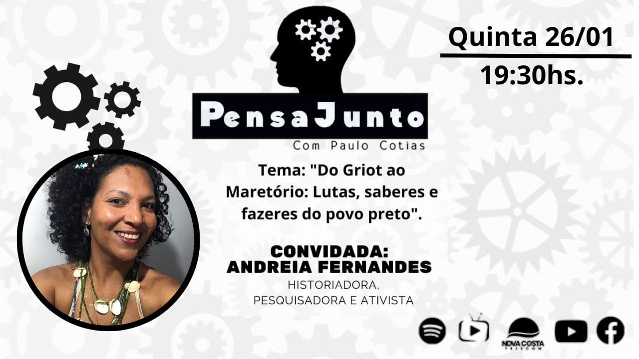 Pensa Junto: Entrevista com Andreia Fernandes- 26/01/2023 - YouTube