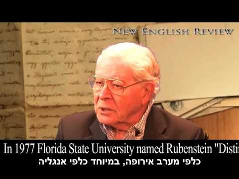 Richard L. Rubenstein: Obama Most Radical President ever -  תרגום לעברית