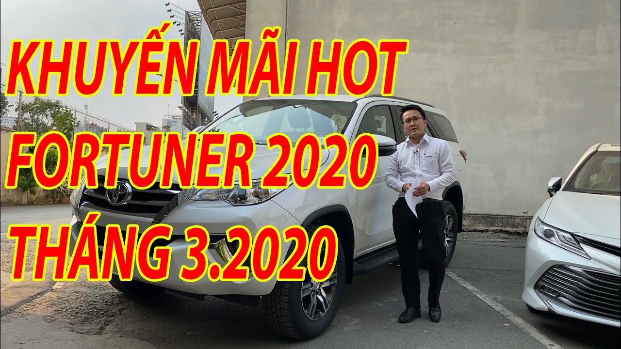 Xe Toyota Fortuner 2020 máy dầu số tự động 1 cầu: Khuyến mãi HOT, giá ...