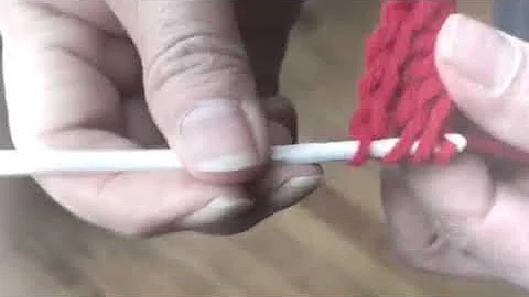 Super easy crochet heart