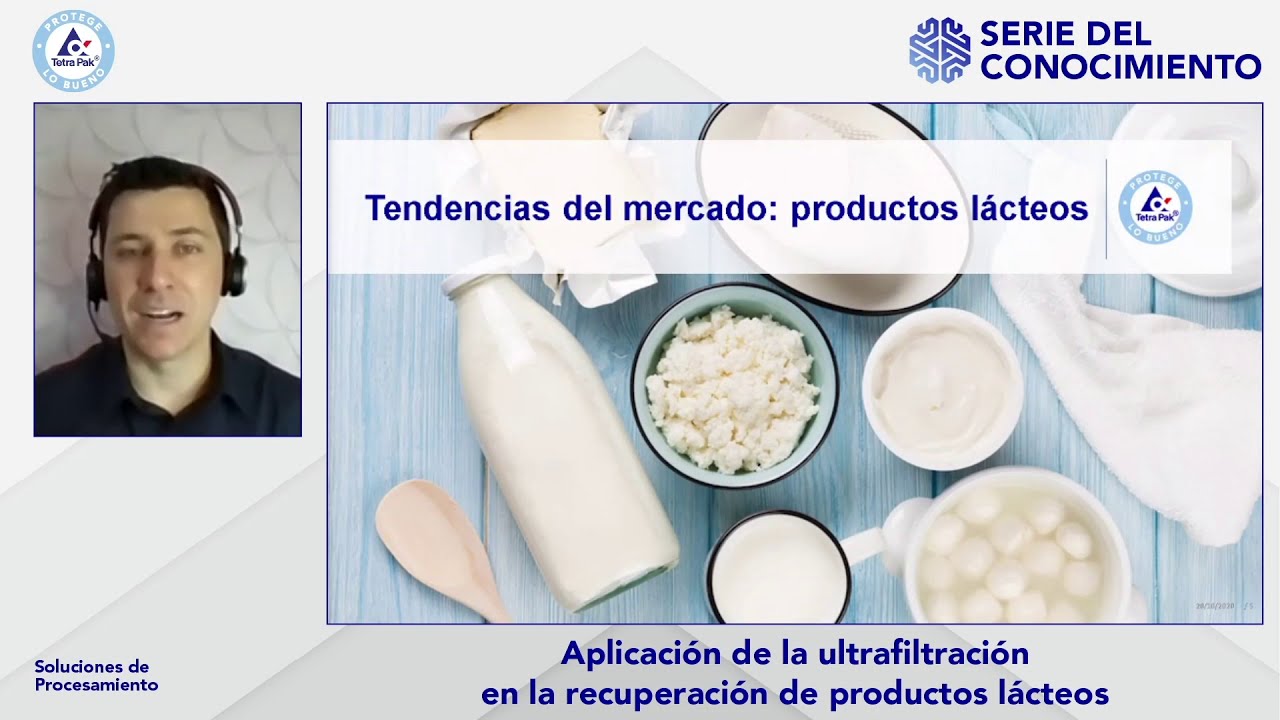 Webinar Tetra Pak - Aplicación de la ultrafiltración en la recuperación de productos lácteos