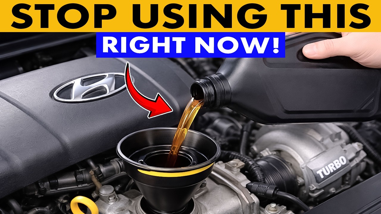 A SERIOUS Warning to All Hyundai Owners, AVOID Using This Engine Oil Right Now!