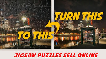 #puzzles Create and Sell Jigsaw Puzzles Online Making Passive Income Online