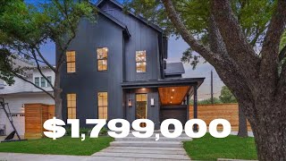 TOUR A 1.8M CUSTOM HOME | TEXAS REAL ESTATE | HOUSTON | HEIGHTS @Dr.RealEstateTx
