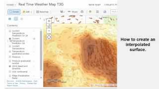 Analyzing real time weather data in ArcGIS Online screenshot 4