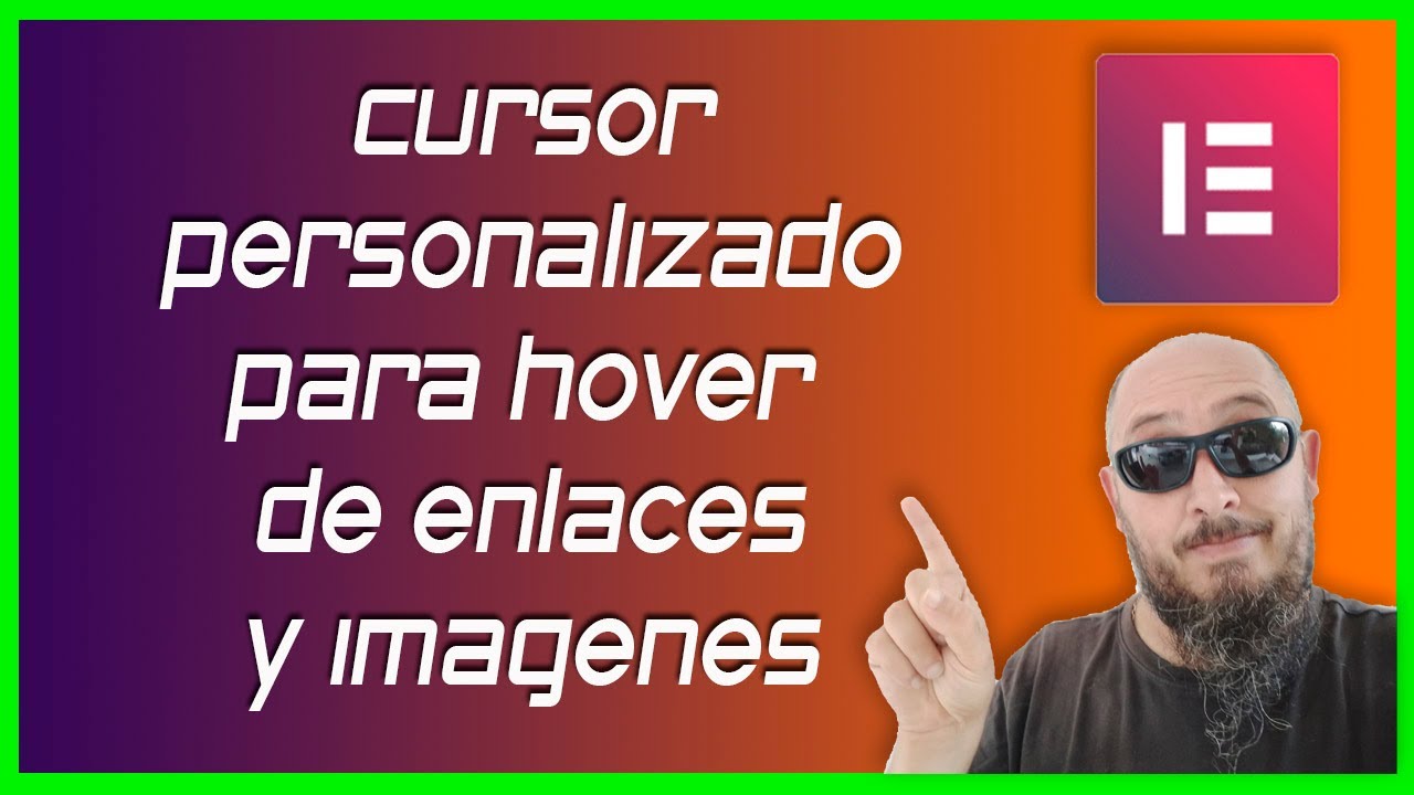 Cursor personalizado para enlaces y imágenes en Wordpress - YouTube