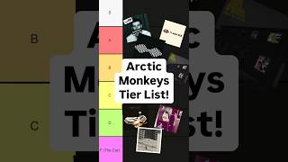 Arctic Monkeys Tier List! | #arcticmonkeys #tierlist #indie #indierock #music
