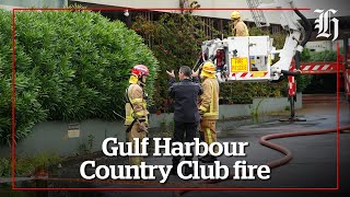 Focus: Fire and police investigate Gulf Harbour Country Club fire | nzherald.co.nz