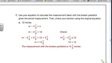 Using Multiple Representations to Solve Problems