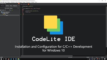 Installing and Configuring CodeLite IDE for C/C++ Development