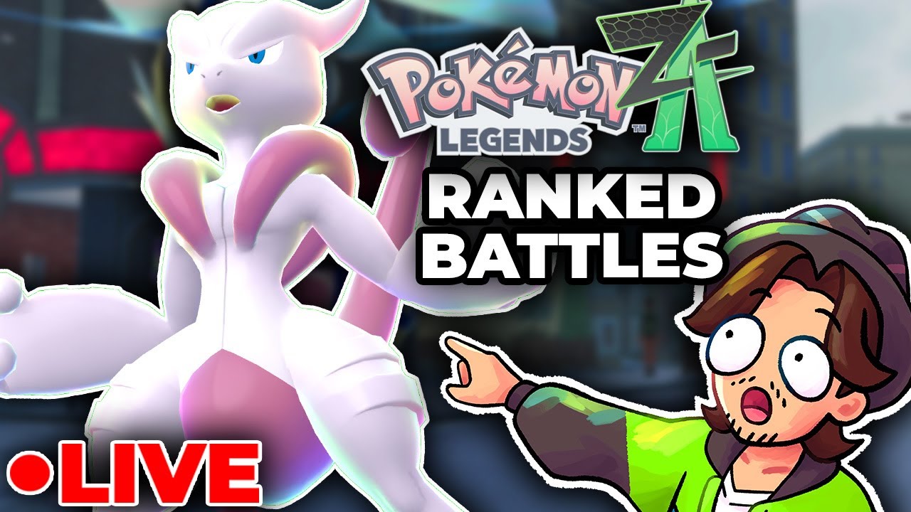 MEGA MEWTWO IS HERE... Legends Z-A Ranked Battles
