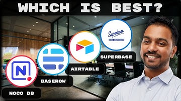 NocoDB vs Baserow vs Airtable vs Supabase | Best No-Code Database in 2025?