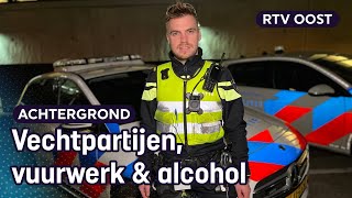 Mee met de politie in Enschede tijdens de jaarwisseling | RTV Oost