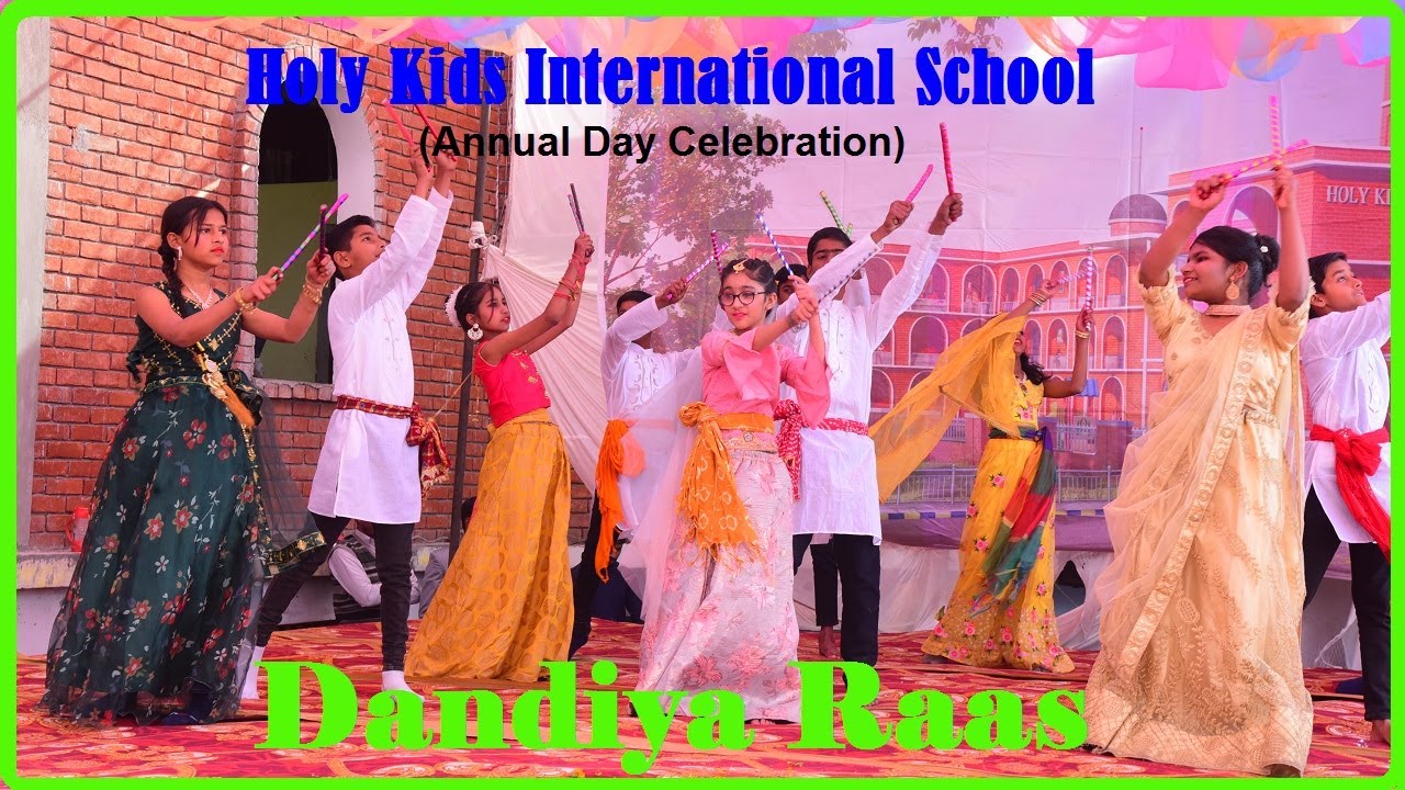 HKIS | Annual Function 2025 | Part 15 | Dandiya Raas | Dance | Anch. by Saumya & Diksha