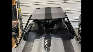 Polaris Slingshot Bulletspeed Canvas Top Review - from an owner