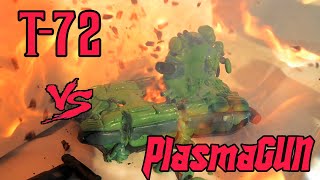 POLYGON. T-72 vs. Plasmagan.Flying Turret!