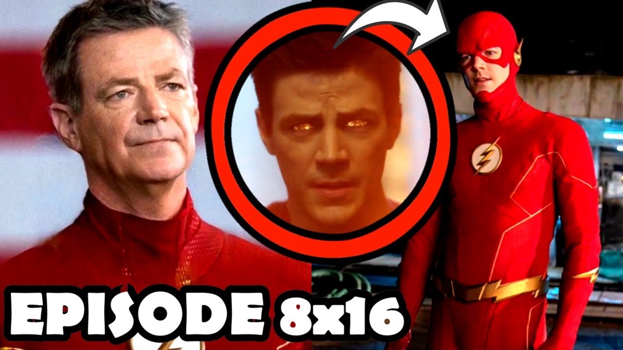 Flash Getting Old *SPOILER* VILLAIN RETURNS!!? OLD MAN FLASH! The Flash 8x16 Review - YouTube