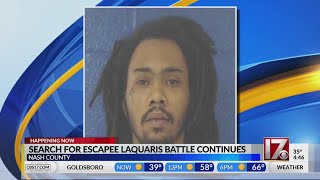 Search for Nash County escapee Laquaris Battle continues