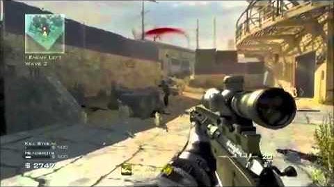 MW3 - NEW MSR SNIPER GAMEPLAY! (COMMENTARY)