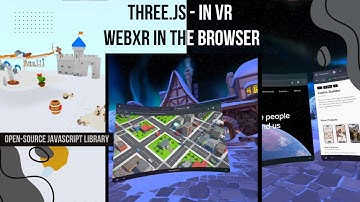 Using Three.js for VR Experiences in Headset Browsers | #virtualreality #threejs