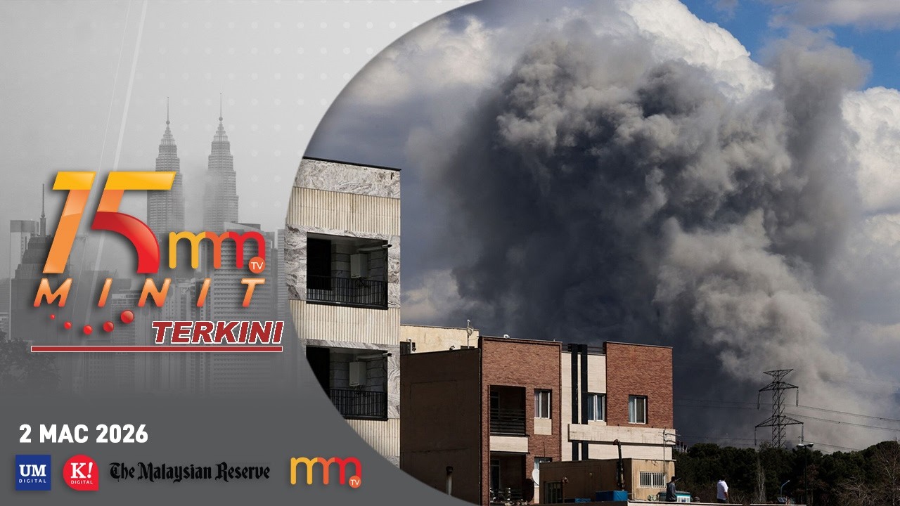 Iran terus lancar serangan balas, sasar lokasi aset AS  | 15 MINIT MMTV TERKINI 2 Mac 2026