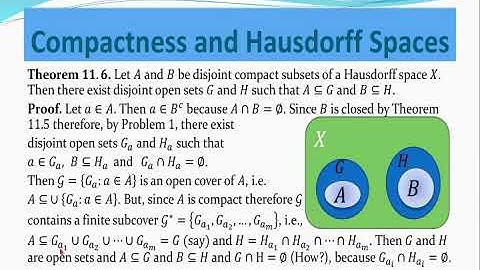 Every compact Hausdorff space is a normal space