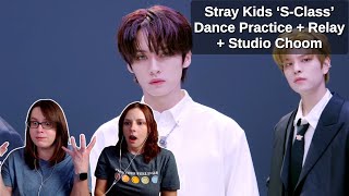 Stray Kids “특(S-Class)” Dance Practice & Relay + Studio Choom Performance Reaction