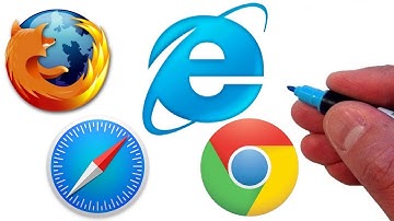 Artist Draws Famous Web Browsers!