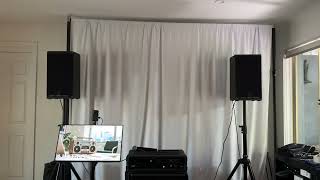 RCF 8003iii & NX910 sound demo