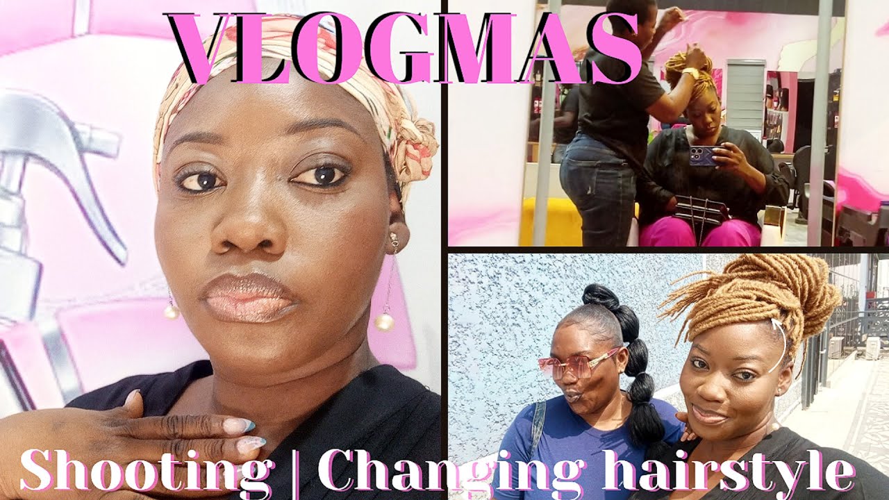 I Tried The Blonde Hair style || Film Set || Vlogmas Day 12 & 13