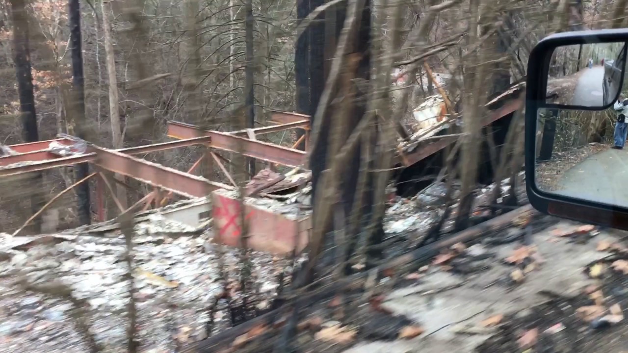 Gatlinburg fire aftermath 1232016 YouTube
